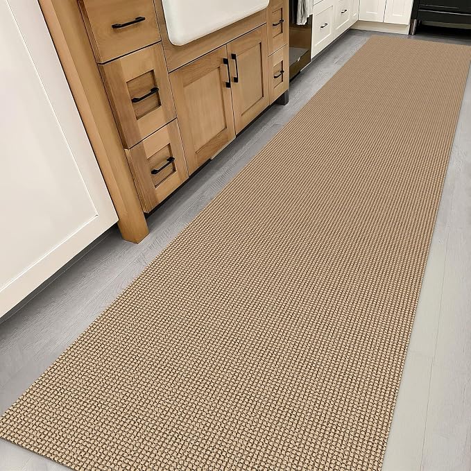 IOHOUZE Washable Exrea Long Hallway Runner Rug 2.6x14 Rubber Backed Kitchen - Image 8