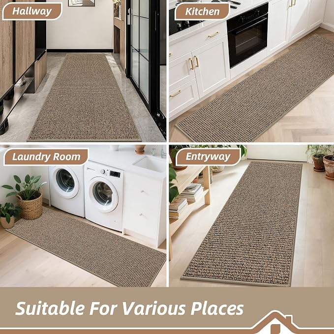BEQHAUSE Hallway Runner Rugs 2x6, Hallway Rug Non-Slip Washable, Runner Rug - Image 7
