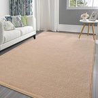 Pettop 4x6 ft Beige Area Rugs for Bedroom Living Room, Washable Memory Foam by Pettop