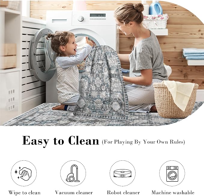 RUGSURE Washable Area Rugs - Image 7