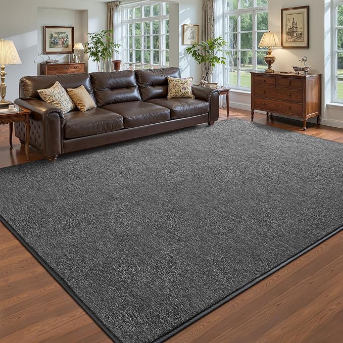 Pettop 4x6 Black Grey Area Rugs by Pettop