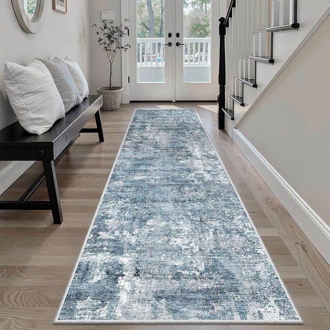 Soalmost Runner Rug 2x8 Washable Non-Slip Hallway Runner Rugs - Image 3