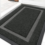 OLANLY Front Door Mat Indoor Outdoor Entrance, Waterproof All-Season, by OLANLY