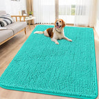Smiry Dog Door Mat for Muddy Paws 70x32, Absorbent Dirt Trapper, Non-Slip by Smiry