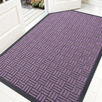 OLANLY Front Door Mat Outside Entrance 71x47, Heavy Duty Sturdy Natural Rubber by OLANLY