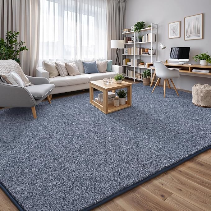 Keeko 4x6 Area Rugs for Living Room, Soft Modern Memory Foam Bedroom Rug - Image 8