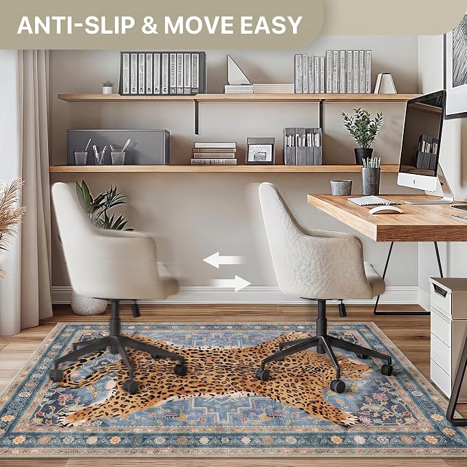 36"x48" Office Chair Mat for Hardwood Tile Floor, Under Desk Carpet Protector - Image 4