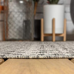 JONATHAN Y Moroccan Geometric Indoor Outdoor Round Area Rug 8 Ft Light - Image 7