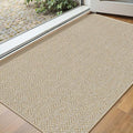 Ultra Thin Door Mat Indoor Entrance 17"x29", Low-Profile Indoor Door Mat by Unknown