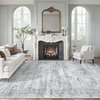 Soalmost Washable Area Rug 8x12, Large Soft Rugs by Soalmost