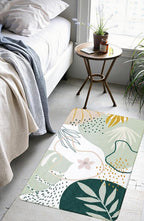 Lahome Green Washable Area Rug - Image 2