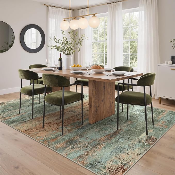 BEIMO Area Rugs 5x7 for Living Room Bedroom, Modern Abstract Machine Washable - Image 3
