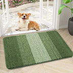 Kitinjoy Indoor Outdoor Door Mat, 30x17 Non-Slip Absorbent Dirt Trapper by Kitinjoy