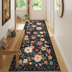 DUKINO 3x8 Runner Rug, Washable Rug by DUKINO