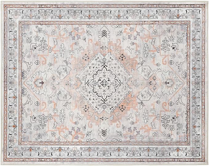 HOOBRO Washable Rug 6 x 9 Area Rugs by HOOBRO