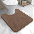 OLANLY Toilet Rugs U-Shaped 20x20, Extra Soft Absorbent Chenille Contour by OLANLY