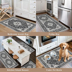3-Piece Non-Slip Machine Washable Kitchen Rug Set - Image 4