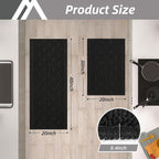 COSY HOMEER 48x20 Inch/30X20 Inch Kitchen Rug Mats Made of 100% Polypropylene 2 - Image 6