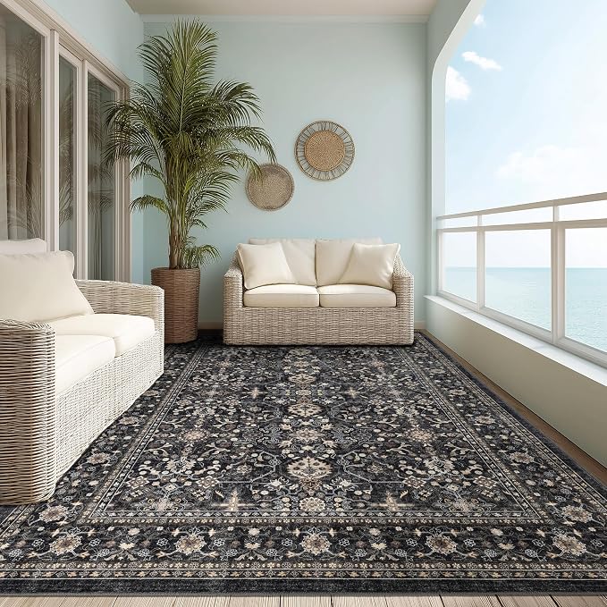 Ruaruarug Washable Area Rug 9x12 - Image 9