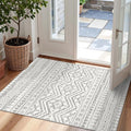 Miukiki 2x3 Entryway Rug Moroccan Washable Non Slip Indoor Floor Carpet by Miukiki