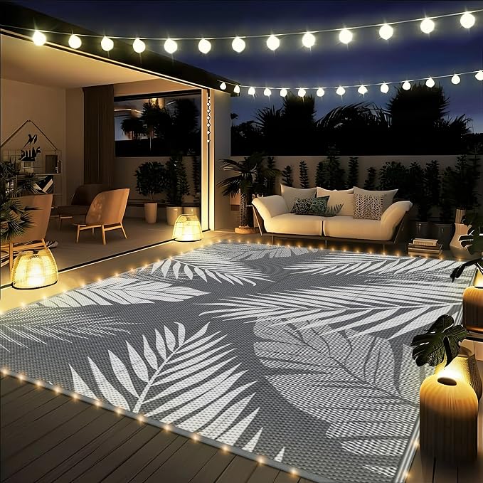 GENIMO Outdoor Rug 8' x 10' Waterproof by GENIMO
