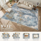 DMOYEST Area Rug Living Room Rugs - Image 2