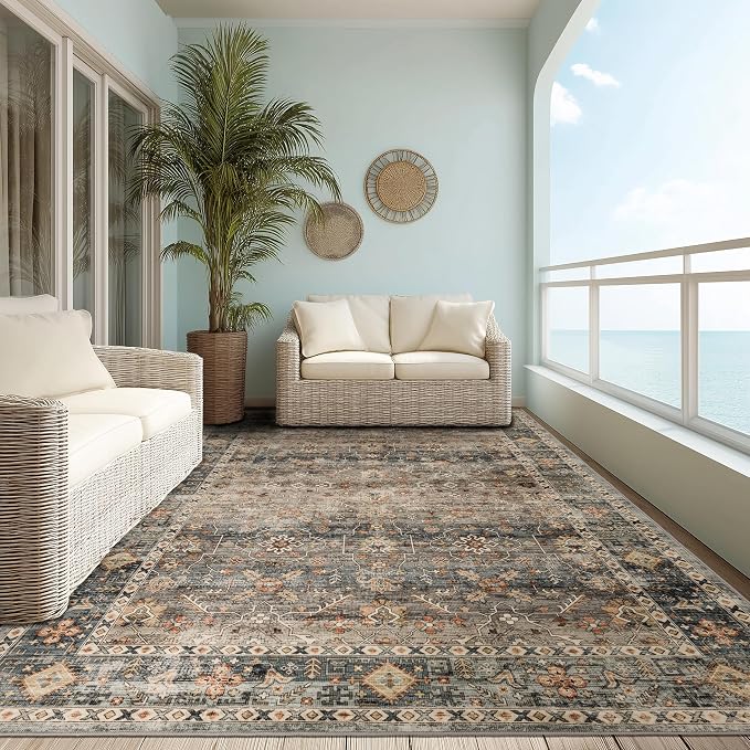 Ruaruarug Washable Area Rug 10x14 - Image 9