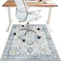 30"x48" Office Chair Mat for Hardwood Tile Floor, Under Desk Carpet Protector by BESBLEE