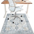 48"x72" Office Chair Mat for Hardwood Tile Floor, Under Desk Carpet Protector by BESBLEE
