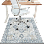 36"x48" Office Chair Mat for Hardwood Tile Floor, Under Desk Carpet Protector by BESBLEE