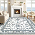 Vintage Living Room Area Rug 6x9 - Image 5