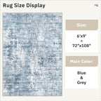 Soalmost Area Rug 6x9 Abstract Rugs - Image 5