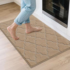COSY HOMEER Kitchen Rugs 24"x36" Non-Slip Washable Kitchen Mats by COSYHOMEER