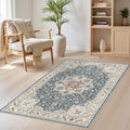 Vintage Living Room Area Rug 3x5 by COTILED