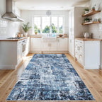 4x10 ft Extra Wide Hallway Rug – Non-Slip Washable Rubber-Backed Large Carpet - Image 3