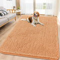 Smiry Dog Door Mat for Muddy Paws 71x46, Absorbent Dirt Trapper, Non-Slip by Smiry