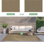 GENIMO Outdoor Rug for Patio Clearance, Lightweight Waterproof RV Camping Mat - Image 5