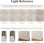 3x5 Washable Vintage Area Rug Beige Oriental Soft Entryway Throw Rug Neutral - Image 6