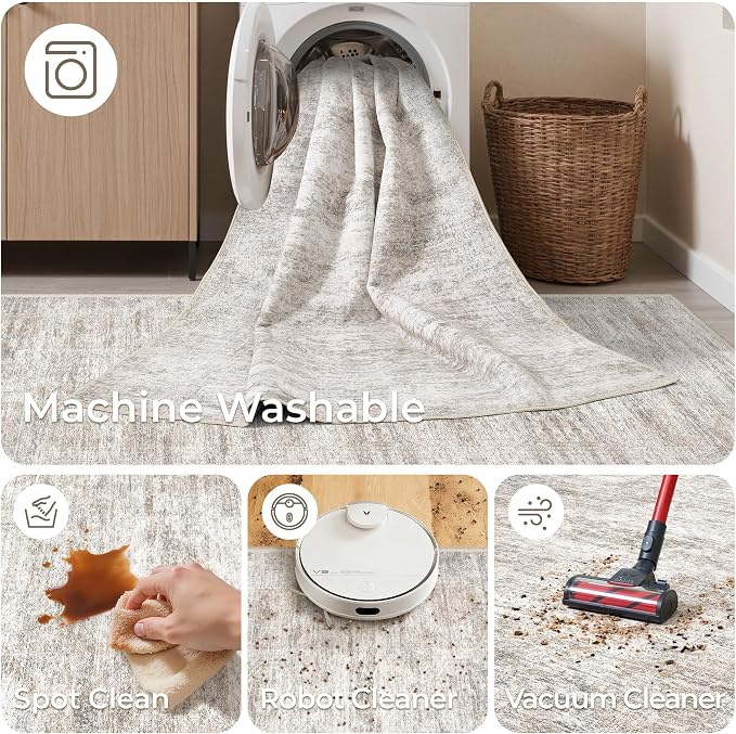 3x10 Runner Rug Non Slip Washable - Image 8