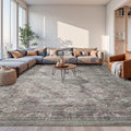 Rugxara 9x12 Area Rugs for Living Room Bedroom, Large Washable Rug, Non Slip & by Rugxara