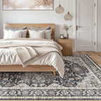 Vintage Living Room Area Rug 9x12 - Image 6
