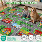 Kids Rug Car Carpet 78.7"x59", Car Rug - Image 3