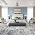Large Area Rug Living Room 12x15 – Modern Neutral Abstract Washable Oversized - Image 3
