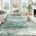 XLUEZ 8x10 Area Rugs for Living Room, Washable Modern Abstract Large Area Rug by XLUEZ