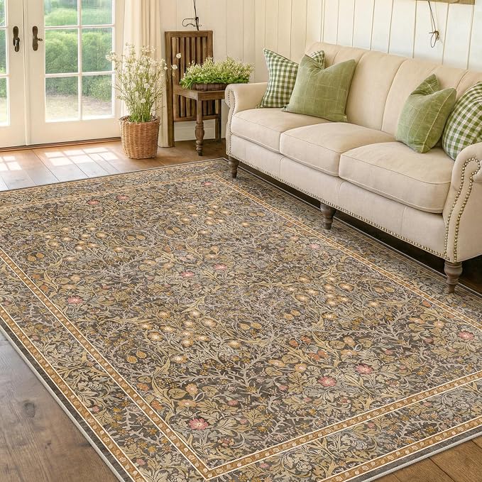 Washable Living Room Rug 6x9 - Image 3