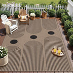 Tangsoo Modern Easy Jute Rug 5x7 Large Washable Area Rugs - Image 2
