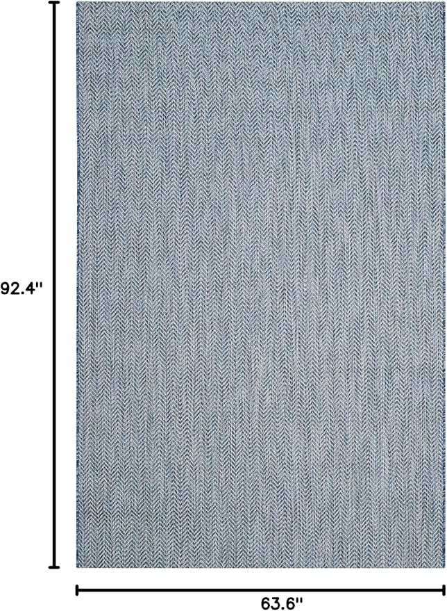 SAFAVIEH Outdoor Area Rug 5'3"x7'7" - Image 2