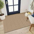 KOZYFLY Washable 3x4 Woven Entry Area Rug, Braided Throw Rugs by KOZYFLY