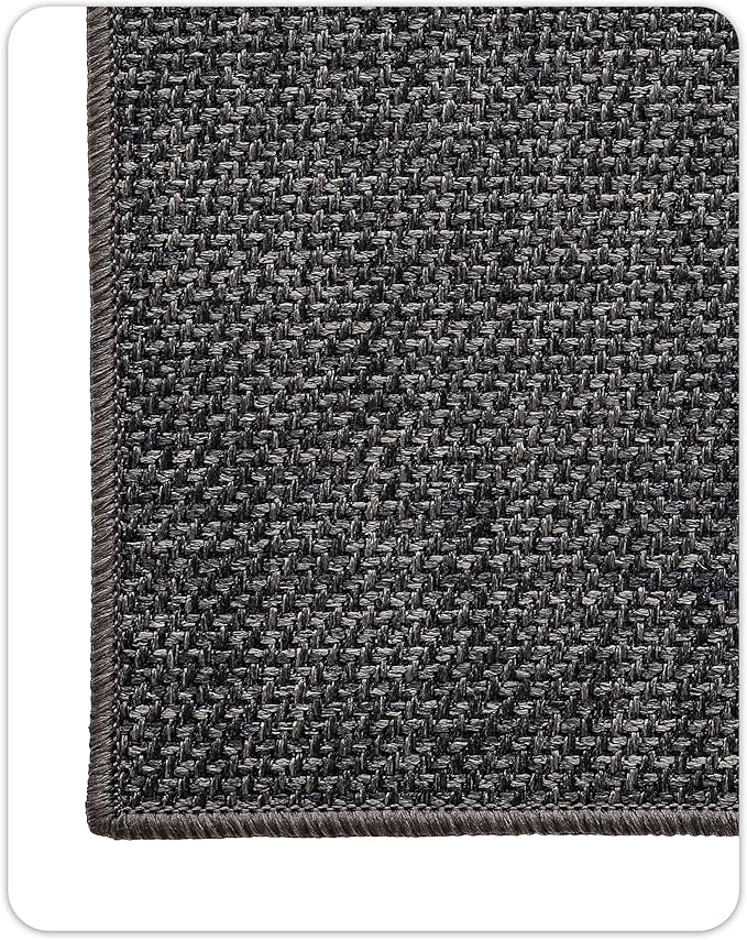 Color&Geometry Ultra Thin Indoor Door Mat 24"x36", Non Slip Rubber Backed Dirt - Image 3