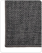 Color&Geometry Ultra Thin Indoor Door Mat 24"x36", Non Slip Rubber Backed Dirt - Image 3